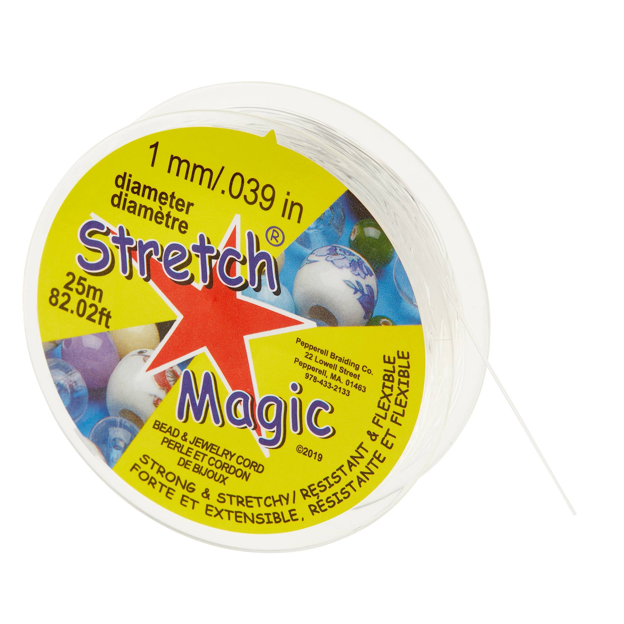 6 Pack: Stretch® Magic 1mm Bead & Jewelry Cord